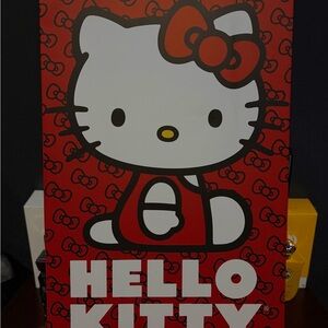 Hello Kitty Red and White Poster